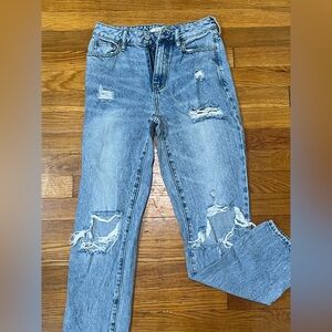 Pacsun Distressed Blue Jeans